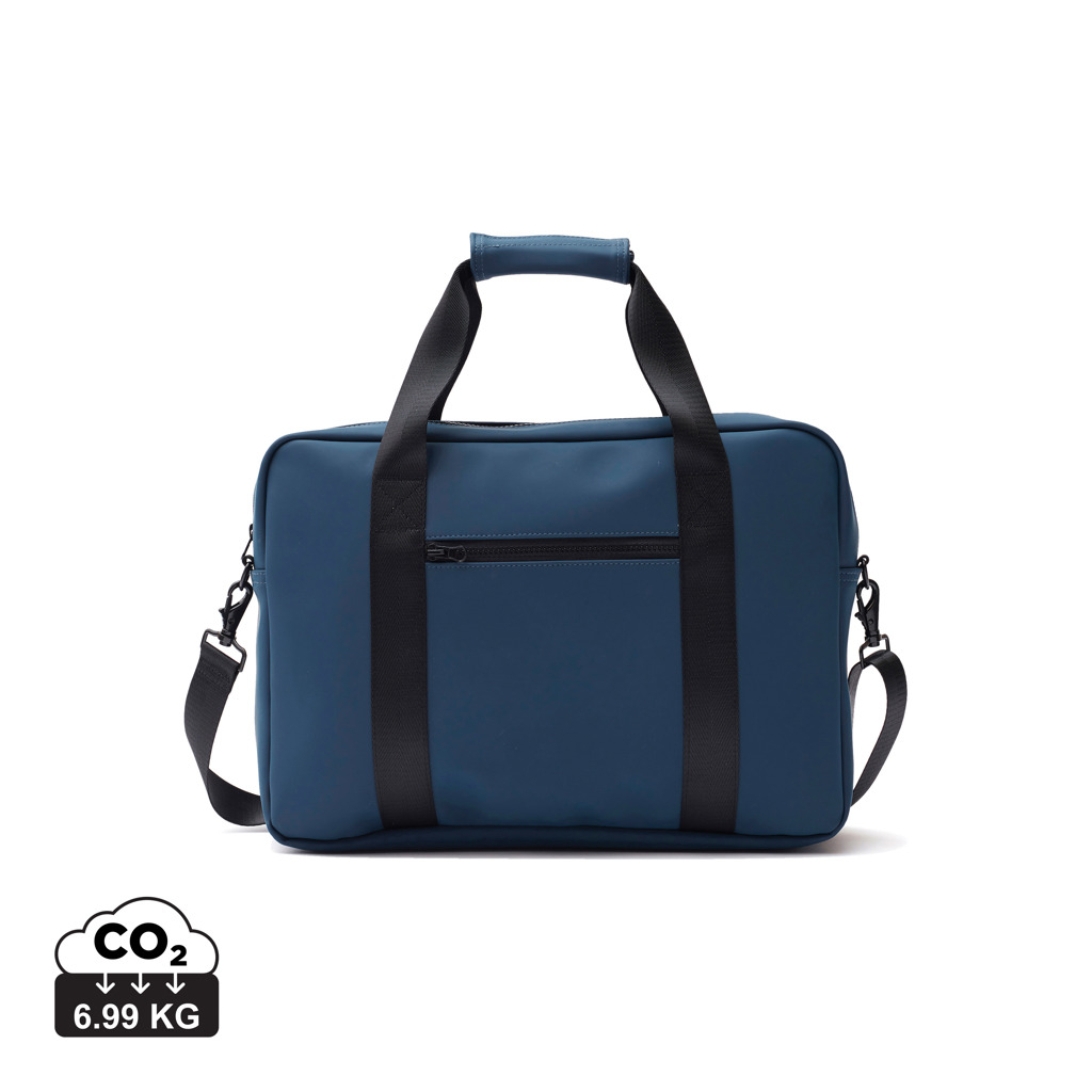 Sacoche ordinateur 17" publicitaire Baltimore VINGA Bleu marine